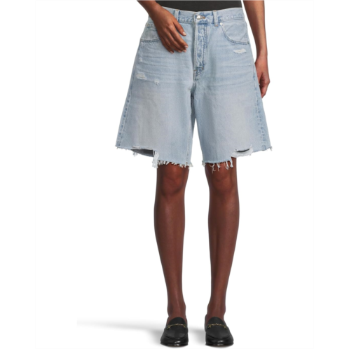 Womens Madewell Essex Shorts - Londe Wash