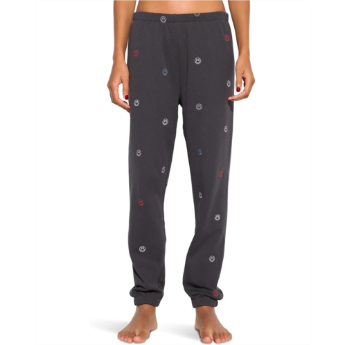 Womens Spiritual Gangster All Smiles Luna Cozy Sweatpants