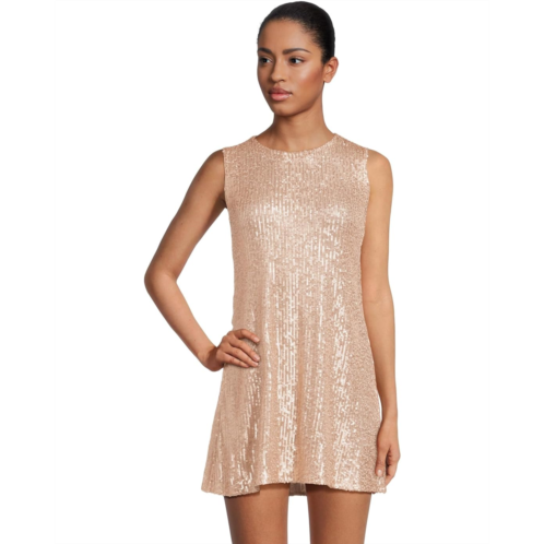 Womens Norma Kamali Sleeveless Swing Mini Dress