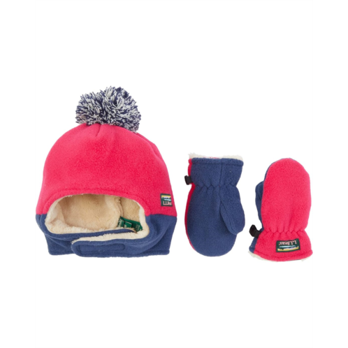 L.L.Bean LLBean Mountain Classic Fleece Hat and Mitten Set (Infant/Toddler)