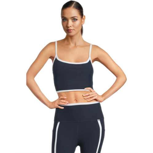 Womens Beyond Yoga Spacedye New Moves High Cropped Tank