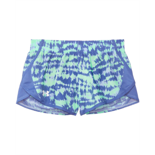 Under Armour Kids Fly By Printed Shorts (Big Kids)
