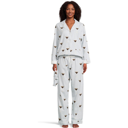 P.J. Salvage Womens PJ Salvage His & Hers Happy New Year PJ Set