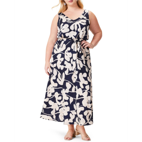 NIC+ZOE Plus Size Water Lilies Bianca Dress