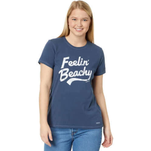 Life is Good Feelin Beachy Short Sleeve Crusher-Lite Tee