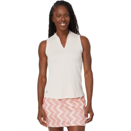 Womens adidas Golf Ultimate365 Textured Sleeveless Polo