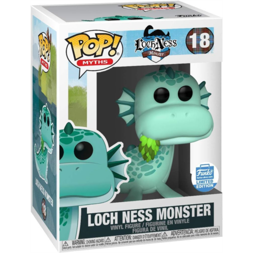 Funko POP! Myths #18 - Loch Ness Monster Glow in The Dark ECCC 2020 Exclusive - Limited Edition of 1500