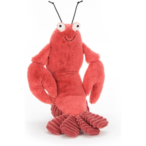 Jellycat Larry Lobster Stuffed Animal, Medium 13.5 inches Ocean and Sea Plush Toy Classic Childreninchs Gift