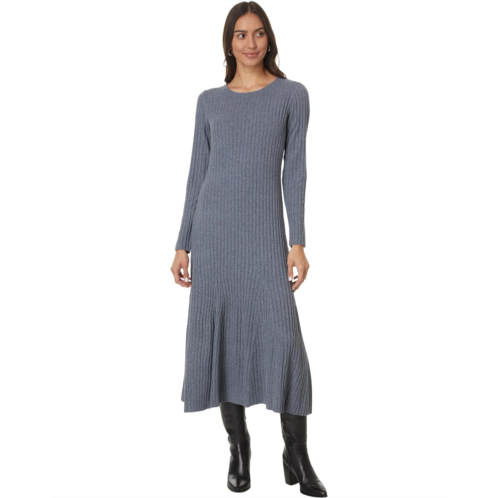 Vince Camuto Crew Neck Midi Sweater Dress