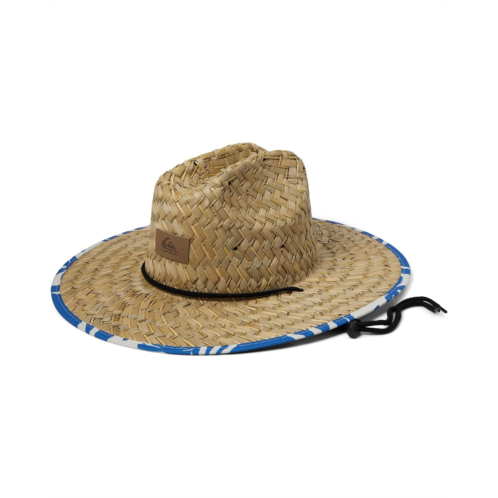 Quiksilver Pierside Print Lifeguard Straw Sun Hat