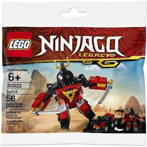LEGO Ninjago Legacy Sam-X 30533 Building Kit (56 Pieces)
