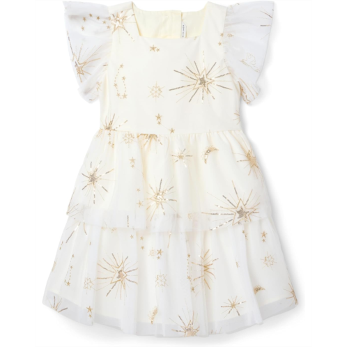 Janie and Jack Star Plisse Dress (Toddler/Little Kid/Big Kid)