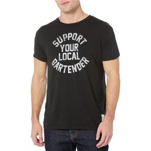 The Original Retro Brand Support Your Local Bartender Vintage Cotton Tee