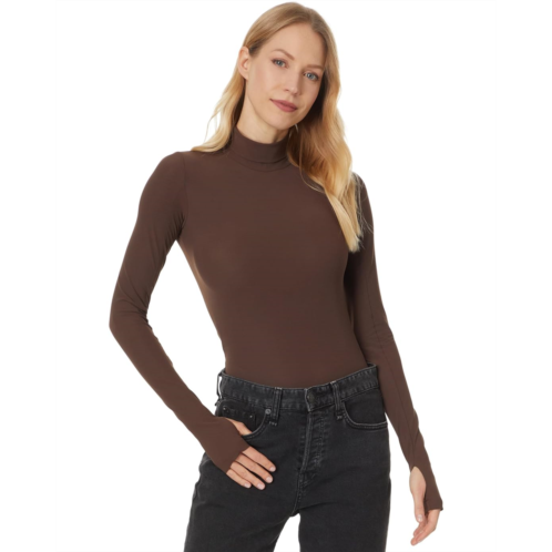 Womens Commando Classic Turtleneck Bodysuit w/ Thumbholes BDS203