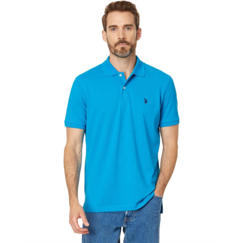 U.S. POLO ASSN. Solid Cotton Pique Polo with Small Pony