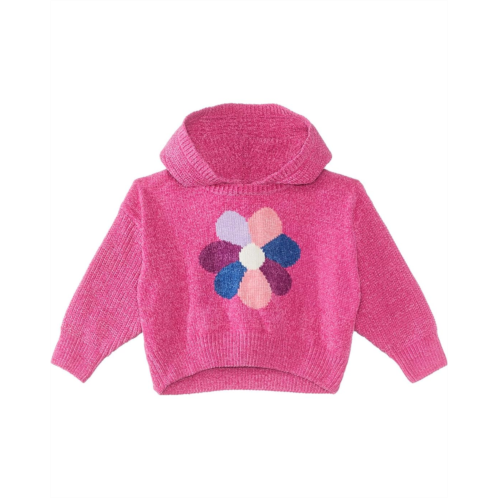 Hatley Kids Flower Power Pullover Sweater Hoodie (Toddler/Little Kids/Big Kids)