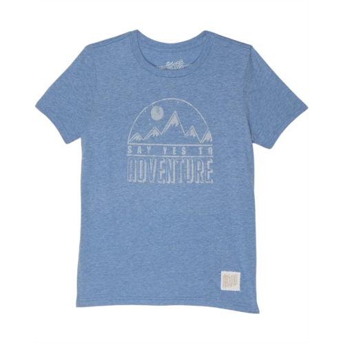 The Original Retro Brand Kids Tri-Blend Say Yes To Adventure Crew Neck Tee (Big Kids)