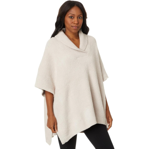 Womens Barefoot Dreams CozyChic Shawl Collar Poncho