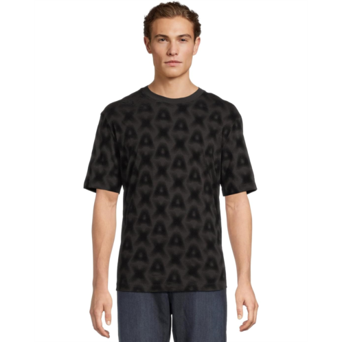 Mens Armani Exchange Aix Armani ExchangeS Flocking T-Shirt