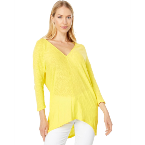 Bobi Los Angeles Cotton Slub Center Seam Drop Shoulder Tee