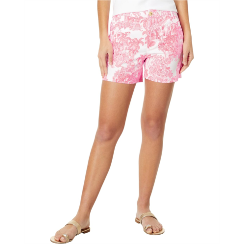 Womens Lilly Pulitzer Gretchen High Rise 5 Shorts