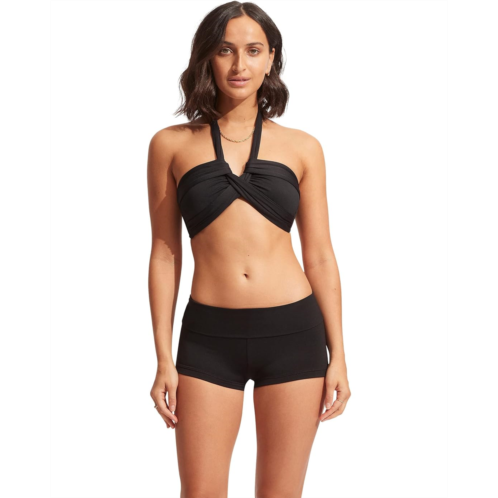 Womens Seafolly Seafolly Collective Roll Top Boyleg