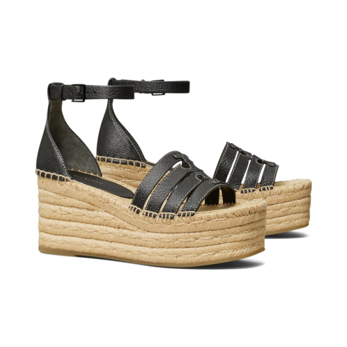 Womens Tory Burch 80 mm Ines Cage Wedge Espadrille