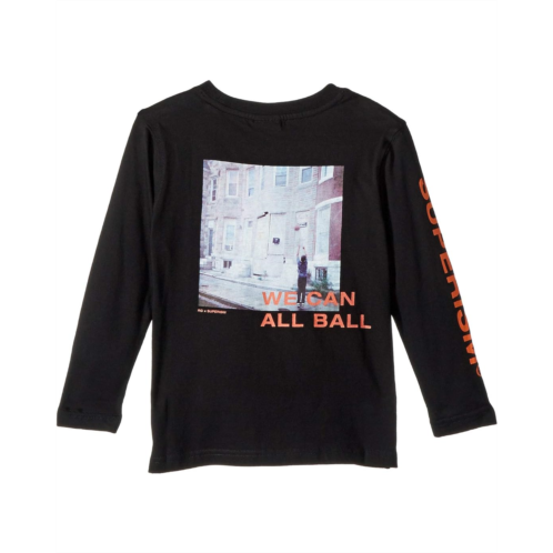 SUPERISM All Ball Long Sleeve Graphic Tee (Toddler/Little Kids/Big Kids)