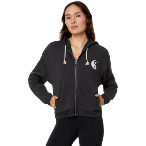 Spiritual Gangster Ying Yang Slub Terry Hana Zip