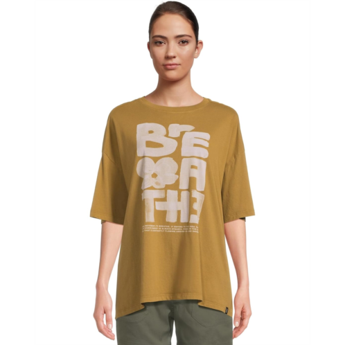 Womens Prana Everyday Graphic Oversized Tee