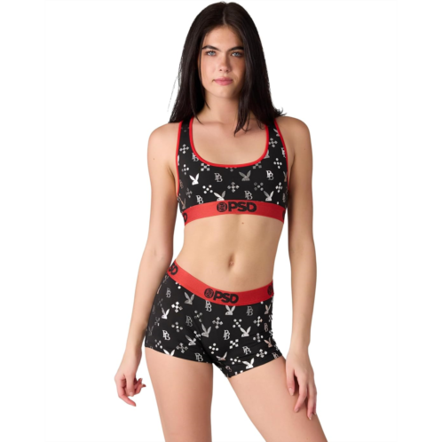 Womens PSD Playboy Monogram Sports Bra