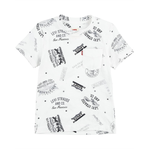 Levi  s Kids Short Sleeve Printed Tee Shirt (Little Kids)