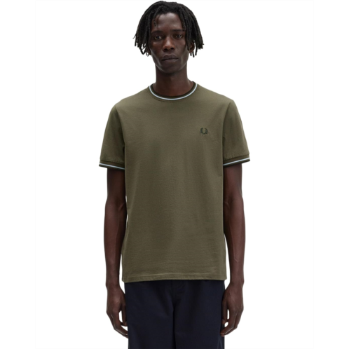 Mens Fred Perry Twin Tipped Ringer T-Shirt