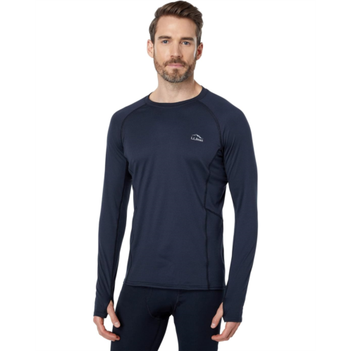 L.L.Bean Mens LLBean Midweight Base Layer Crew Long Sleeve