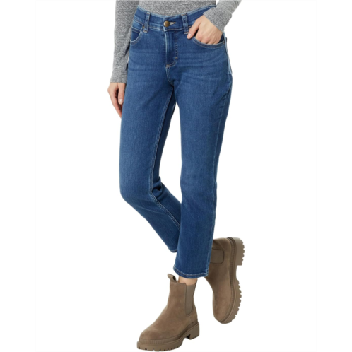 Womens Lee Petite Flex Motion Straight Jeans