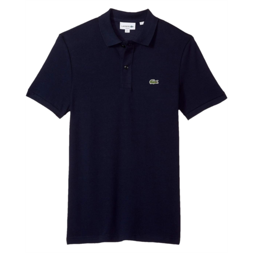 Mens Lacoste Short Sleeve Slim Fit Pique Polo