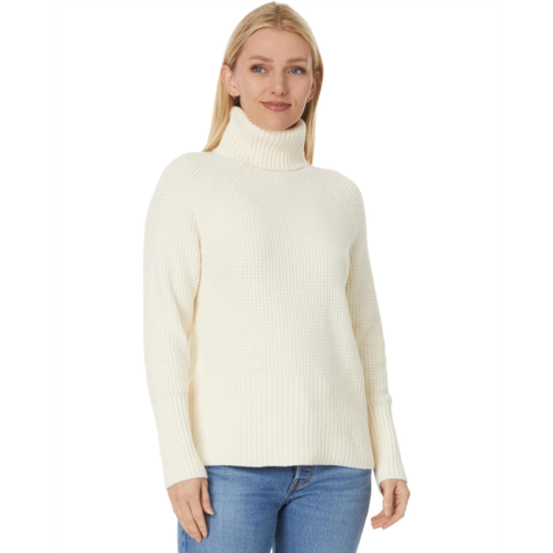 L.L.Bean SuperSoft Waffle Turtleneck Sweater