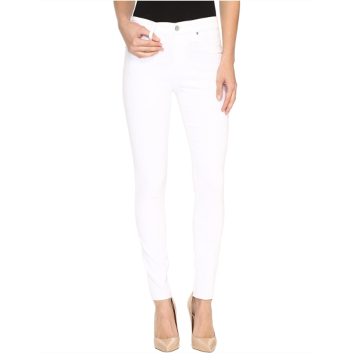 Womens AG Jeans Farrah Ankle in White