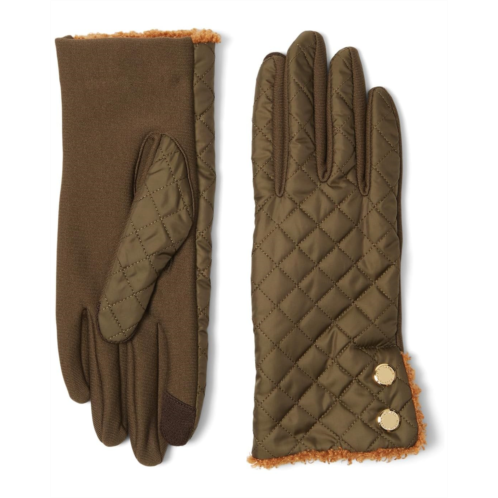 POLO Ralph Lauren Printed Barn Glove with Sherpa Trim