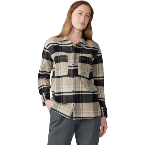 Womens Mountain Hardwear Flannel Long Sleeve Shirt