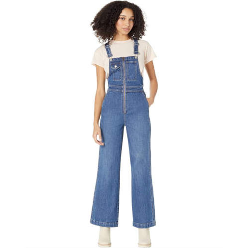 Madewell High-Rise Loose Flare Overalls