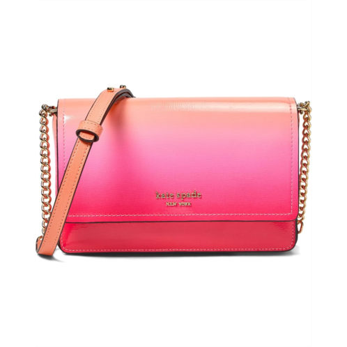Kate Spade New York Morgan Ombre Saffiano Leather Flap Chain Wallet
