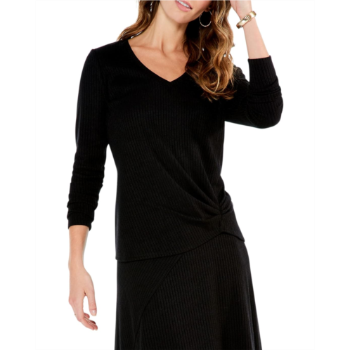 NIC+ZOE Cozy Rib Twist Top