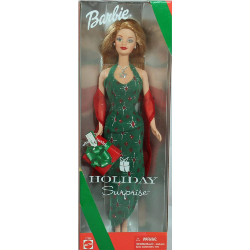 Mattel Barbie 27290 2000 Holiday Surprise Doll