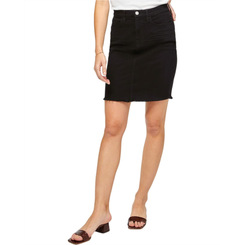 JEN7 Pencil Skirt w/ Fray Hem