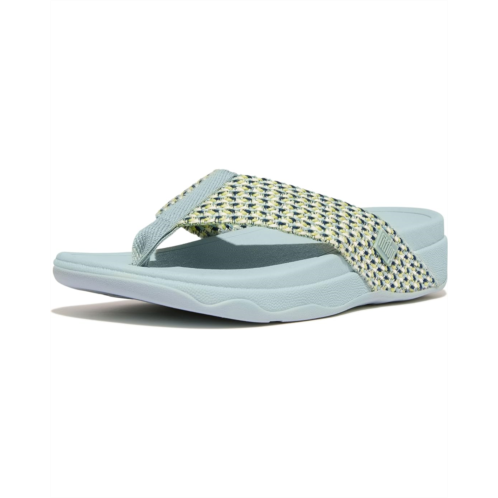 Womens FitFlop Surfa Multi-Tone Webbing Toe-Post Sandals