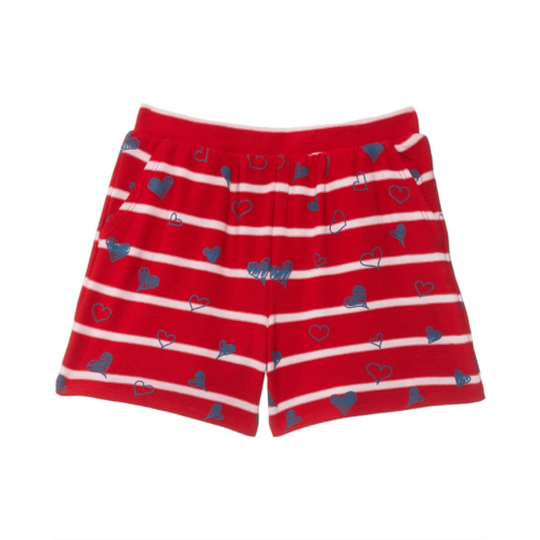 Chaser Kids Heart Stripe Shorts (Toddler/Little Kids)