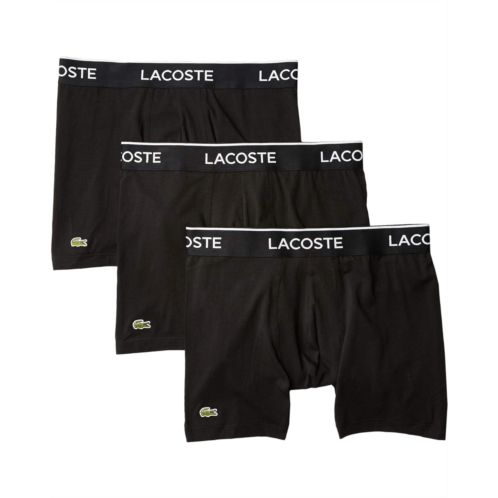 Mens Lacoste Boxer Briefs 3-Pack Casual Classic