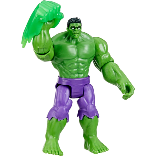 Marvel Epic Hero Series Hulk Deluxe Action Figure, 4-Inch-Scale, Avengers Super Hero Toys for Kids 4 and Up