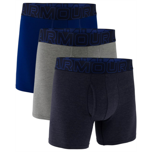 Mens Under Armour Performance Cotton - Solid 6 In 3 Pack